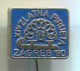 FIGURE SKATING - Zagreb, Croatia, 1980. Vintage Pin, Badge - Patinaje Artístico