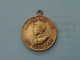 1941 - 1945 ( Gold Color Medaille ) WAR MEDAILLON ( Uncleaned - Details Zie Foto´s ) ! - Autres & Non Classés