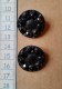 Lot De 2 Boutons Anciens Verre - Buttons