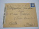 F3 FRANCE FRANCIA - 1942 ANNECY VERIFICATO CENSURA X ITALY VERCELLI COOP FISARMONICHE MUSICA MUSIC 4F. - Briefe U. Dokumente