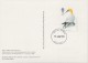 GANNET Sula Bassana  ENGLAND GREAT BRITAIN UK GB 1989 MI 1188 PHQ FDC CARD WITH STAMP  BIRDS BIRD  OISEAU VOGEL - Marine Web-footed Birds