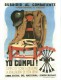 Cartel Affiche Poster Civil Spanish War - Size: 20x13 Cm. Aprox. REPRODUCTION - Patrióticos