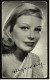 Altes Original-Autogramm Hildegard Knef Signiert -  Auf Einer Bildkarte  -  1950er Jahre - Autographs