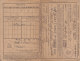 CARTE QUITTANCE INVALIDITE VIEILLESSE ALSACE LORRAINE STRASBOURG 1927 RAEPPEL CACHET ZIMMERMANN RESTAURATEUR - Documenti Storici