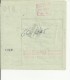 BELGIUM 1957 - BORDEREAU COLIS POSTEAUX  AVEC TIMBRE COLIS P. 19 (EX 18) F. NR 870  DE BRUXELLES A LIEGE AUG 6,1957 DE A - Bagages [BA]