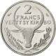 Monnaie, Madagascar, 2 Francs, 1965, Paris, SPL, Stainless Steel, KM:E7 - Madagaskar