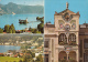 6438- POSTCARD, GMUNDEN- TRAUN LAKE, PANORAMAS, TOWN HALL - Gmunden