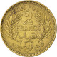 Monnaie, Tunisie, Anonymes, 2 Francs, 1945, TTB, Aluminum-Bronze, KM:248 - Tunisie