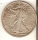 MONEDA DE PLATA DE ESTADOS UNIDOS DE HALF DOLLAR DEL AÑO 1944  (COIN) SILVER-ARGENT - 1916-1947: Liberty Walking