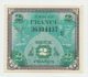 France 2 Francs 1944 AUNC+ P 114b 114 B - 1944 Drapeau/France