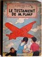 BD JO, ZETTE ET JOCKO - 1 - Le Testament De M.Pump - Le Stratonef H.22 - 1 Er épisode - EO 1951 B5 - Jo, Zette & Jocko