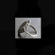 - Fine Bague Orientale Ancienne En Vermeil T55 / - Ring