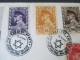 Sonderbeleg Karlsbad. 1947 Zionisten Organisation. Sonderstempel. Zionism. Judenstern. Satzbrief. - Briefe U. Dokumente