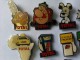 Lot Pins  Total, Station Service, Huile Elf, Astérix - Lots