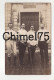 Escrime RARE Carte Photo Entraineur + Champions  De France 3 Années  1900? Voir Recto - Escrime