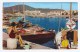 (RECTO / VERSO) SAINTE MAXIME EN 1963 - LES YACHTS A QUAIS - FORMAT CPA - Sainte-Maxime