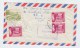 Peru/Switzerland REGISTERED AIRMAIL COVER 1957 - Peru