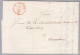 Heimat LU LUZERN 1843-12-23 Rot Vorphila Brief Nach Aarau - ...-1845 Prephilately