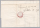 Heimat LU LUZERN 1843-12-23 Rot Vorphila Brief Nach Aarau - ...-1845 Prephilately