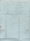 Heimat SG SCHAENNIS 1857-01-17 Amtlich Brief Nach Kaltbrünn Mit Blauem AK-Stempel - ...-1845 Prephilately