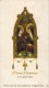 IMAGE PIEUSE RELIGIEUSE HOLY CARD SANTINI CHROMO CHOCOLATERIE AIGUEBELLE Saint Benoit Saint Scolastique Priez Pour Nous - Devotieprenten