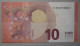 10 Euro S003H4 Nice Number Italy SC Draghi Perfect UNC - 10 Euro