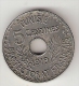 *tunesia  5 Centimes 1919  Km 242    Vf+ - Tunesien