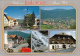 6909- POSTCARD, BODENMAIS- STREET VIEWS, TRADITIONAL HOUSES, CAR, INN, WATERFALL, PANORAMA - Bodenmais