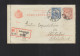 Hungary Registered Letter-Card 1908 To Germany - Cartas & Documentos