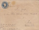 Preussen Postal Stationery Ganzsache Entier 2 Silber Groschen HALLE BAHNHOF 115 X 149 Mm (2 Scans) - Interi Postali