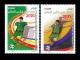 Algérie Algeria 2 X FULL SHEETS+ FDC + OFFICAL DOCUMENT Off Soccer World Cup Coupe Monde Football Brasil Brazil 2014 MNH - 2014 – Brasilien