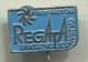 Rowing, Kayak, Canoe - REGATA, Croatia, Old Pin, Badge - Canottaggio