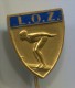 SWIMMING - L.O.Z. Old Pin, Badge, Enamel - Natation