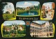 7006- POSTCARD, ELLWANGEN- ABBEY, LAKE, STREET VIEW, PANORAMA, CAR - Ellwangen