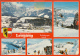 7121- POSTCARD, LEOGANG- WINTER SPORTS TOWN, PANORAMA, SKI TRAILS, CABLE CHAIRS - Leogang