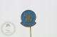 Vintage 1960´s Catty Advertising Blue Colour- Needle Pin/ Badge - Animales