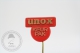 Vintage UNOX KEUR PAK Netherlands Advertising  - Plastic Needle Pin/ Badge - Alimentación