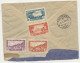 1942 R-Brief In Die Schweiz Diverse Ausgaben Auf Dem Brief - Brieven En Documenten