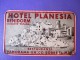 HOTEL RESIDENCIA PENSION HOSTAL PLANESIA BENIDORM ALICANTE SPAIN LUGGAGE LABEL ETIQUETTE AUFKLEBER DECAL STICKER MADRID - Etiketten Van Hotels