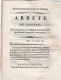 VP1288 - MELUN 1806 - Empire - Napoléon - Arreté Concernant Les Gardes - Champetres Communaux - Decreti & Leggi