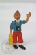 Vintage 1986 Herge/ Lombard Tintin With Yellow Suitcase PVC Figure - Tintin