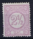 Netherlands: 1876 NVPH Nr  33 F  MH/*  Perfo 12,50 Light Lila - Ungebraucht