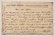 Carte Postale Année 1918 De L'imprimeur LOUIS FERAIN à FOREST Vers FRANZ FRERE, Imprimeur à HAM-SUR-HEURE - Drukkerij & Papieren