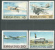 Burkina Faso Non-dentelé Neufs Sans Charniére Series Complet, IMPERFORATED MINT NEVER HINGED,  MOTOR CARS AND AIRCRAFT - Burkina Faso (1984-...)