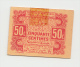 MOROCCO 50 CENTIMES 1944 AUNC (tape) P 41 - Marokko