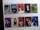 RARE : LOT OF 47 PHONE CARDS OF MYLENE FARMER ( LIMITED EDITIONS) SEE FRONT & BACK - Musique