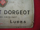 ETIQUETTE    CHAMPAGNE   GOUGELET DORGEOT  PROPRIETAIRE RECOLTANT  MONTAGNE DE REIMS  LUDES - Champagne