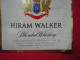 ETIQUETTE  IMPERIAL  HIRAM WALKER  BLENDED WHISKEY - Whisky
