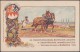 Bavière 1908. Carte Postale TSC. 43. Wanderversammlung Bayerischer Landwirte. Chevaux De Trait, Laboureur - Agriculture