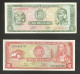 PERU' - BANCO CENTRAL De RESERVA Del PERU' - 5 & 10 SOLES De ORO (1974 / 1976) - LOT Of 2 DIFFERENT BANKNOTES - Pérou